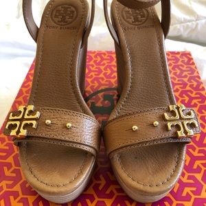 Tory Burch Elina Wedge Sandal 125mm